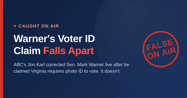 Sen. Mark Warner told ABC