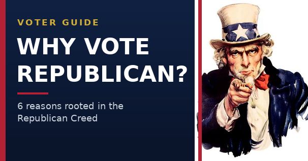 Why Vote Republican? Six reasons to vote Republican, based on the Virginia Republican Creed, plus a look at price trends and why every vote matters this November.